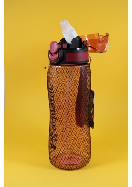 Peakgift Titiz Pipetli Rio Su ve Detoks Su Şişesi Matara Policarbon 750 ml Kırmızı indirimleri