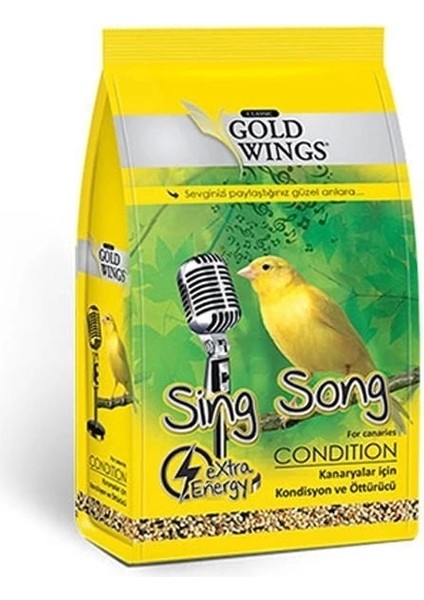 Gold Wings Kondisyon Öttürücü Kanarya Kuşu Yemi 150 gr
