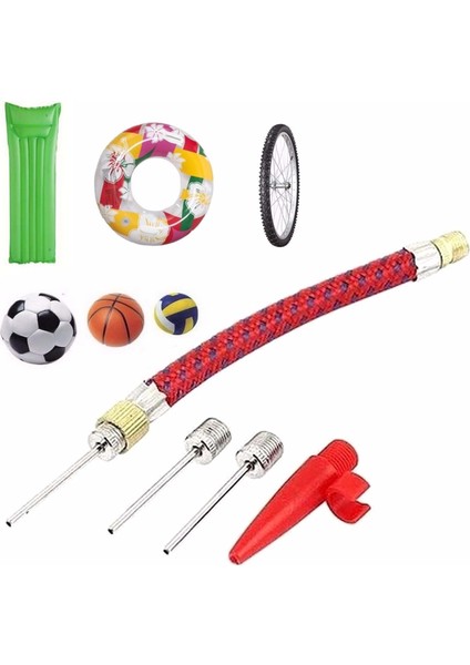 Şahin Tools Bisiklet Top Şişirme Iğne Seti 5 Parça ŞHT-241
