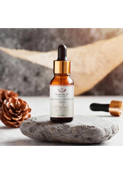Kuşburnu Çekirdeği Yağı - Doğal ve Seyreltilmemiş 20 ml