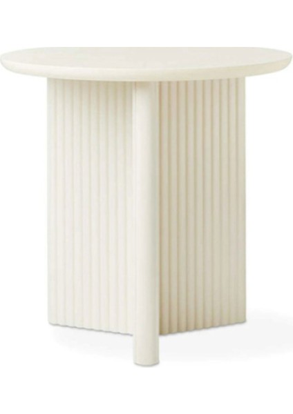 Most Wooden 2'li Set Orta Sehpa %100 Ahşap Boyalı Beyaz (Evinize Teslim)