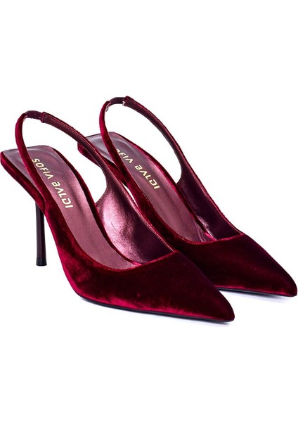 Pello Bordo Tekstil Kadın Stiletto & Abiye fiyatları