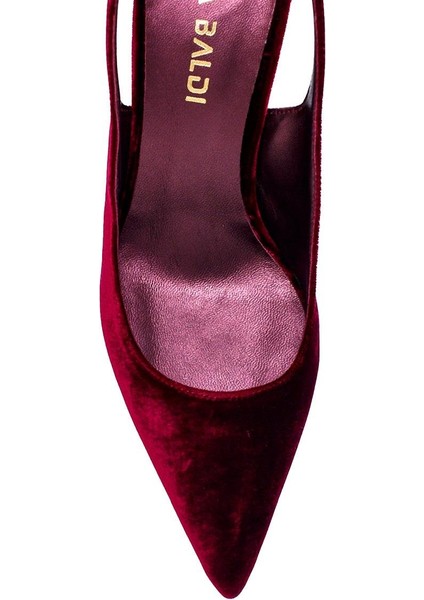 Pello Bordo Tekstil Kadın Stiletto & Abiye fırsatları