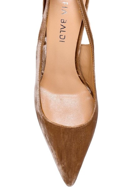 Pello Sarı Tekstil Kadın Stiletto & Abiye