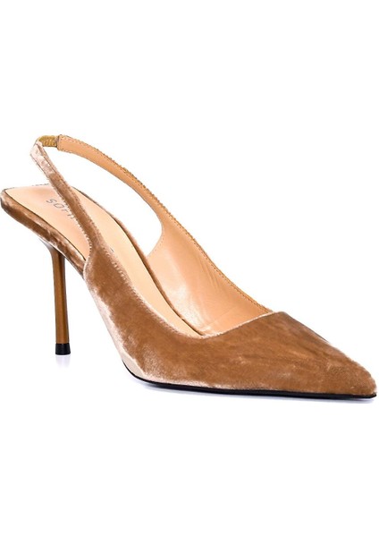 Pello Sarı Tekstil Kadın Stiletto & Abiye
