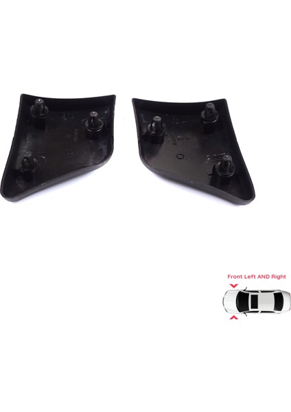 BSP1202 Peugeot Partner M49 1996-2002 Makyajsız Kasa 8544.F2 8544.F1 Için Ön Sol ve Sağ Çamurluk Çıtası modelleri