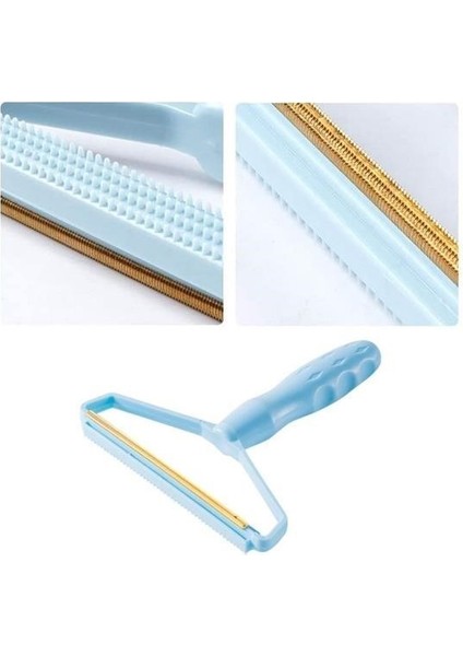 Buffer® Çift Taraflı Elbise Kazak Plastik Kumaş Tüy Alma ve Tiftik Temizleyici Toplayıcı Taşınabilir