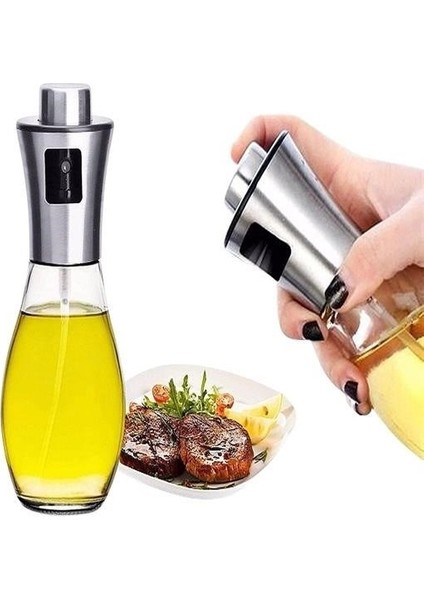 Buffer® Çok Amaçlı Spreyli Sızdırmaz Cam Şişe Yağdanlık Limon Sirke Sos Püskürtücü Dağıtıcı Sprey