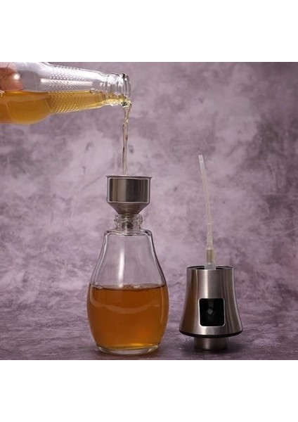 Buffer® Çok Amaçlı Spreyli Sızdırmaz Cam Şişe Yağdanlık Limon Sirke Sos Püskürtücü Dağıtıcı Sprey