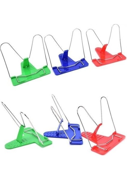 Buffer® Portatif Ayarlanabilir Metal Kitap Okuma Standı Aparatı Aleti