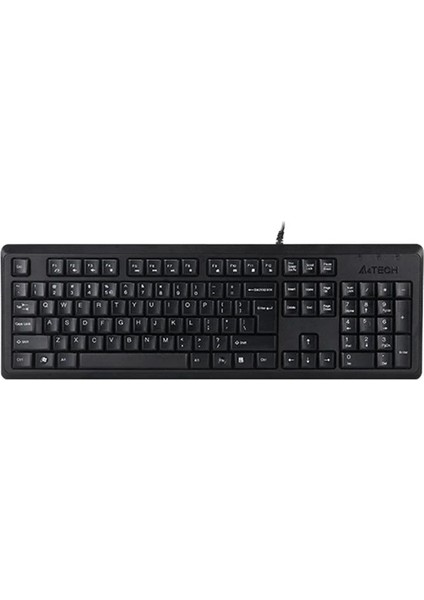 Shop Nova A4 Tech Kr-92 Q Tr mm Siyah USB Kablolu Klavye