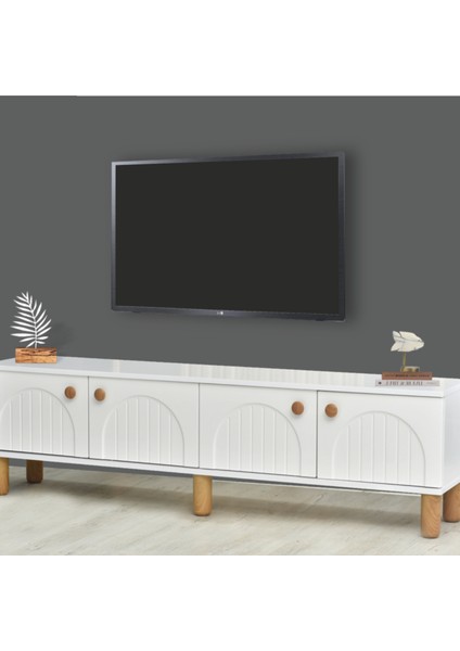 Lidya Tv Sehpası - Beyaz