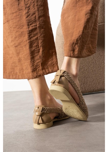 Kadın Örgü Dantel Babet Ayakkabı Yazlık, Rahat ve Şık Ragat Taban Yanı Açık Rahat Giyim Yaz Babeti fiyatları