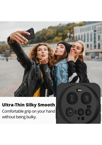 Xiaomi Mi 15 Ultra Kılıf Lansman Kamera Korumalı Içi Kadife Yumuşak Renkli Silikon Mat Hisli Süet Liquid
