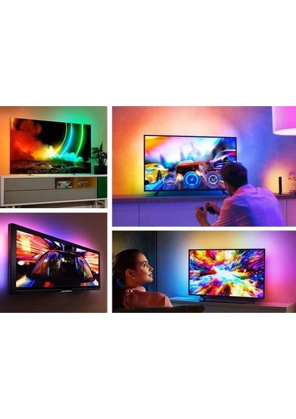 Tv Arkası Ambiyans Rgb LED Seti 3 Metre CT-4566 fiyatları