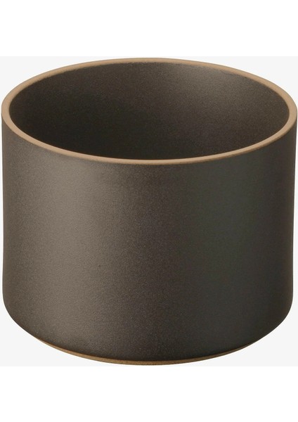 HPB045 Siyah Modüler Seramik Saksı 145MM
