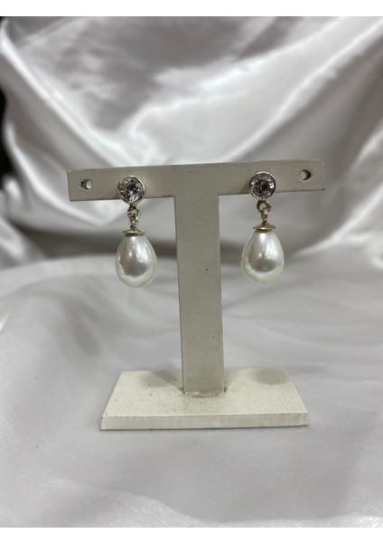 Gümüş Inci Damla Tasarım Küpe fırsatları