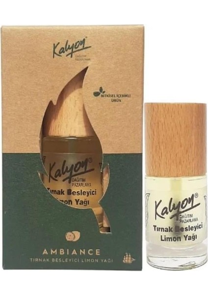 Bitkisel Tırnak Besleyici Limon Yağı 11ML