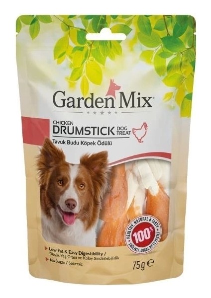 Garden Mix Tavuk Budu Köpek Ödül Maması 75 gr
