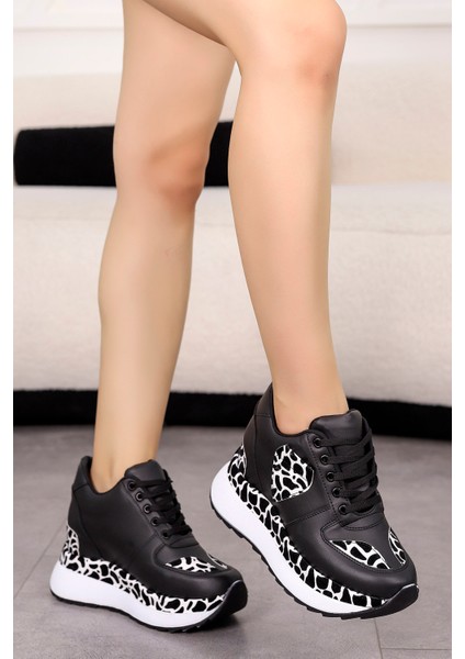 Mdl 1501 Dolgu Tabanlı Bağcıklı Spor Ayakkabı indirimleri