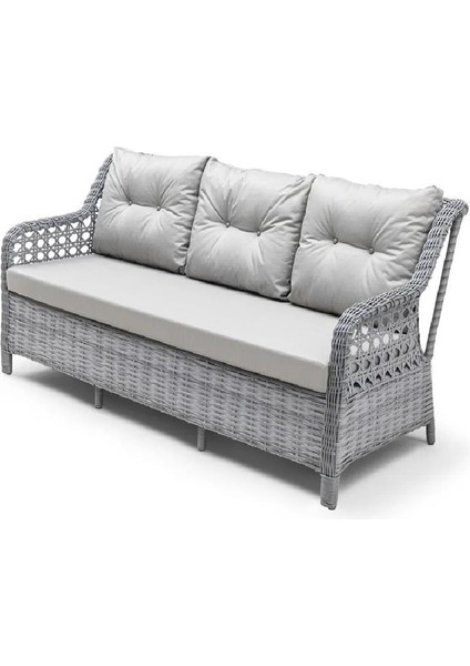 316 Rattan Orkide 3lü Takım