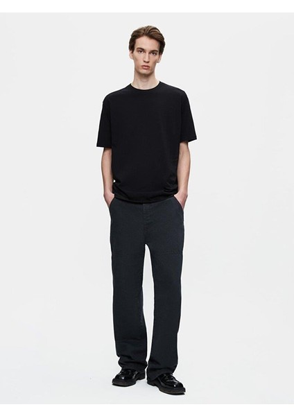 Ltb Bezefo Erkek Sırt Baskılı Oversize Kısa Kol T-Shirt 1225642806089