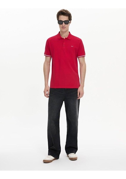 Ltb Kelebe Erkek Polo Yaka Kısa Kol T-Shirt 1225841846089