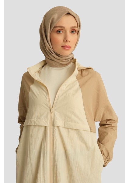 ColorBlock Yağmurluk 25YT539 Bej