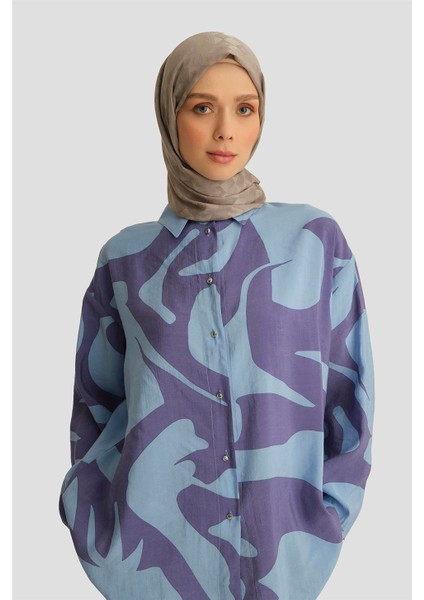 Tunik 25YT487 Mavi