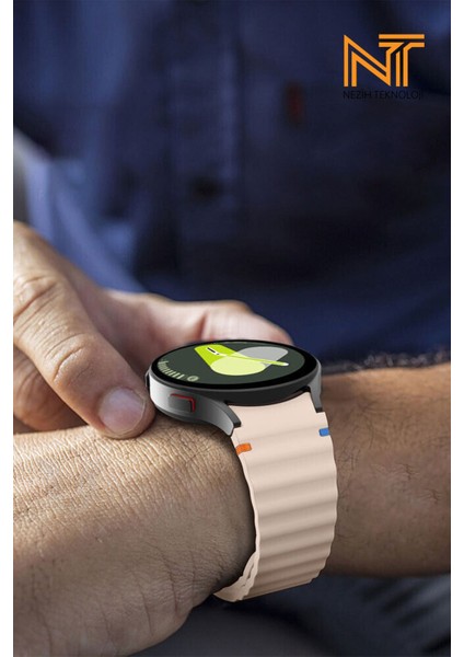 Samsung Galaxy Watch Fe / 4 / 5 / 5 Pro / 6 / 7 40 42 44 46MM Uyumlu Wave Silikon Kordon fiyatları