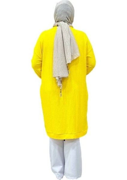 Büyük Beden Bürümcük Tunik modelleri