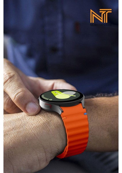 Samsung Galaxy Watch Fe / 4 / 5 / 5 Pro / 6 / 7 40 42 44 46MM Uyumlu Wave Silikon Kordon fiyatları