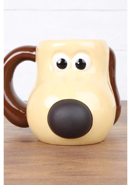 Köpek Gromit Kupa Bardak 3D Özel Tasarım Kupa Bardak Hediyelik