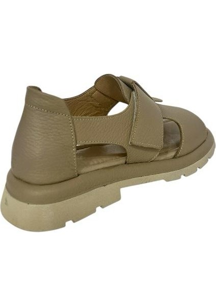 874 4003 Kadın Hakiki Deri Sandalet modelleri