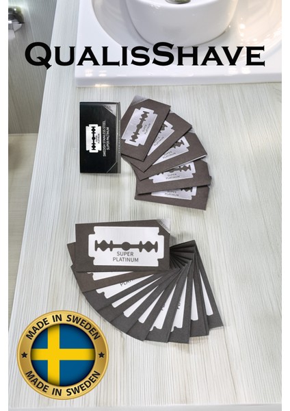 U8 Full Metal Ustura + F10 Fırça + Kase + 5 Adet Platinum Yaprak Jilet