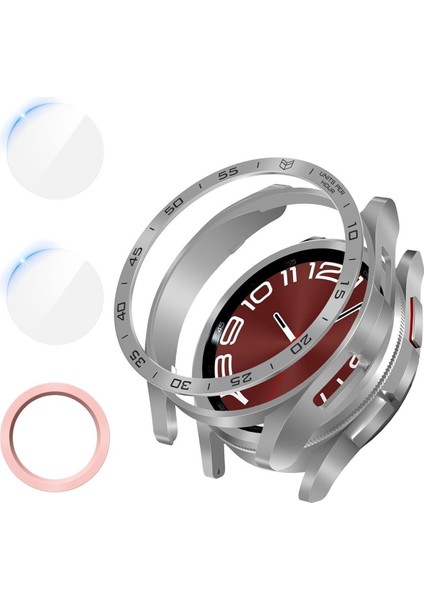 Samsung Galaxy Watch 6 Classic 47MM Uyumlu 360 Full Koruma Sport Kasa ve Ekran Koruyucu