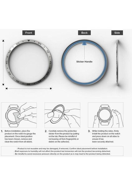 Samsung Galaxy Watch 6 Classic 47MM Uyumlu 360 Full Koruma Sport Kasa ve Ekran Koruyucu fırsatları