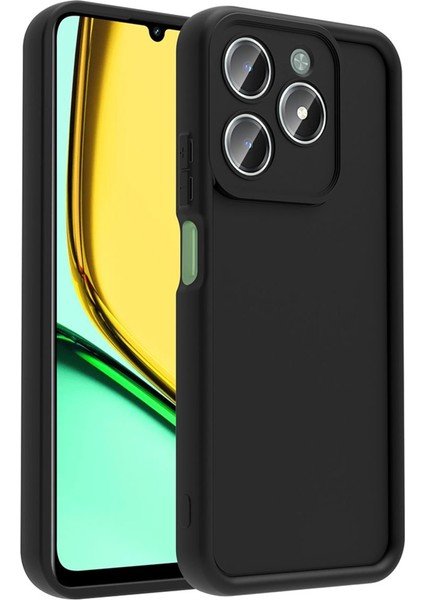 realme C61 Uyumlu Kamera Korumalı Parlak Stil Tasarım Kapak