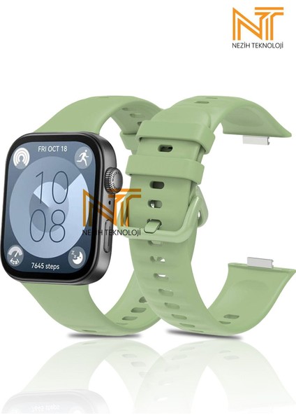 Huawei Watch Fit 3 Fit 4 Fit 4 Pro Uyumlu Yumuşak Jel Silikon Kordon Strap