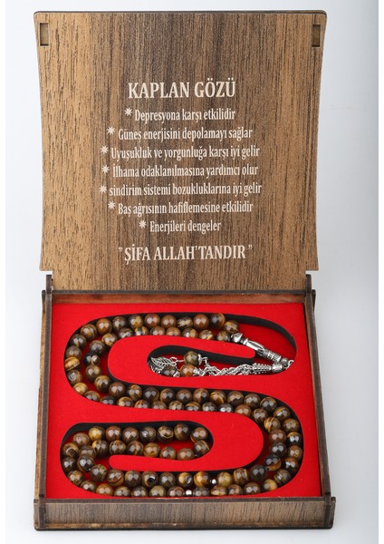 Kutulu 99 Lu Tesbih Kaplangözü Taşı