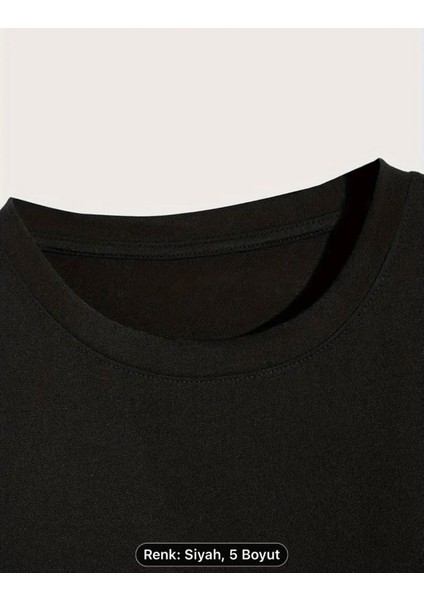 Yaratıcı Grafik Baskılı Erkeklerin Yaratıcı Üstü, Rahat Kısa Kollu Crew Neck T-Shirt,erkek Giyim
