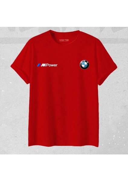 Yeni Sezon M Power Bmw Baskılı Oversize Tshirt