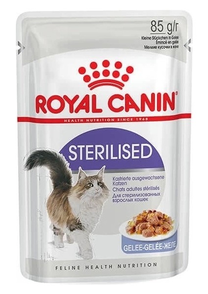 Royal Canin Sterilised Jelly Pouch Kısırlaştırılmış Kedi Maması 85 gr