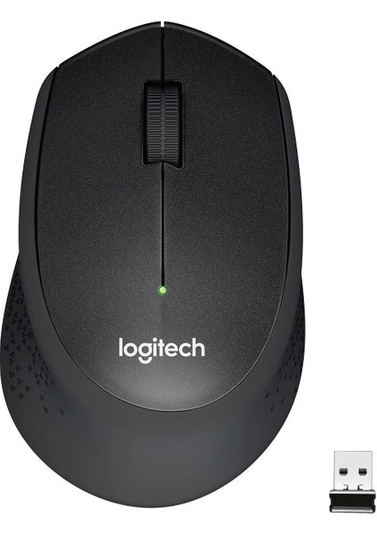 Logıtech M330 Kablosuz Sessiz USB Optık Mouse Siyah 910-004909