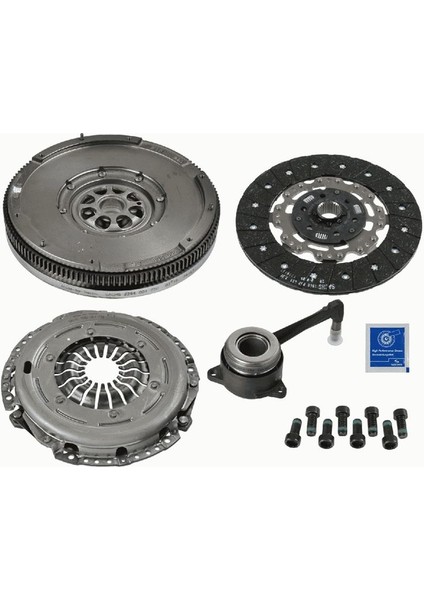 Debriyaj Seti Volanlı Hidrolik Merkez Bilyalı Transporter 2.5tdı Axd 070105266G-070105266Q