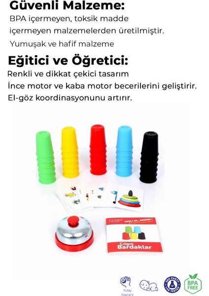 Çılgın Bardaklar Zeka Oyunu