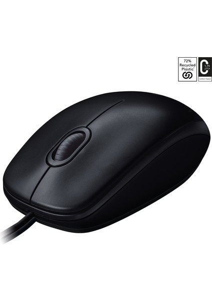 M100 Kablolu 1000 DPI USB Mouse - Siyah