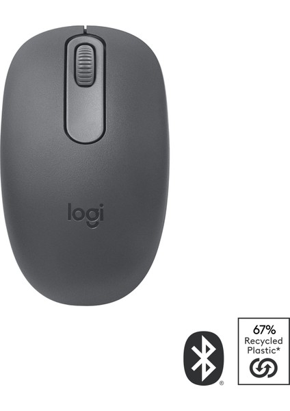 M196 Bluetooth Kablosuz Kompakt Pc ve Mac ile Uyumlu Mouse - Siyah