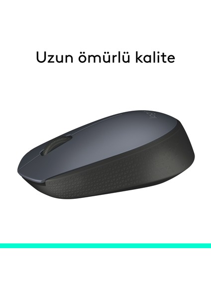 M170 USB Alıcılı Kablosuz Kompakt Mouse - Gri