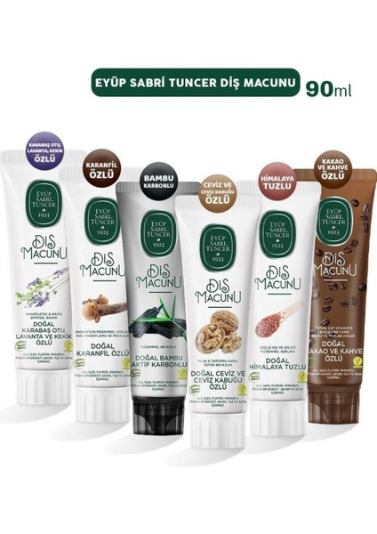 Diş Macunu 6'lı Set